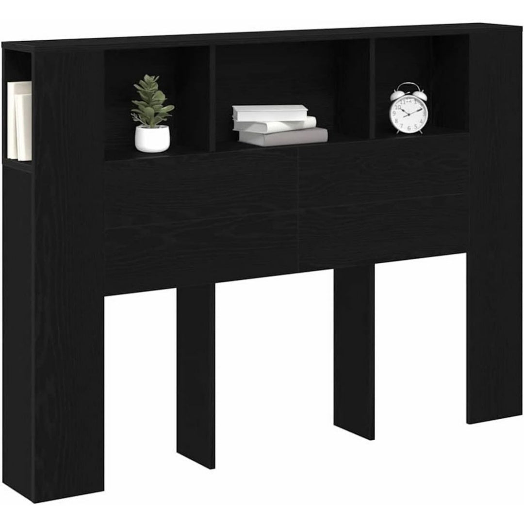 Armoires avec tiroirs finition bois noir variante 2190