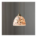 Suspension decoratif Ambre avec diffusion lumineuse harmonieuse E27 Q8-8216
