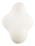 Solution lumineuse Blanc au dessin sobre en format applique murale