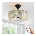 Lustre Ambre et Vert au style moderne avec conception fonctionnelle