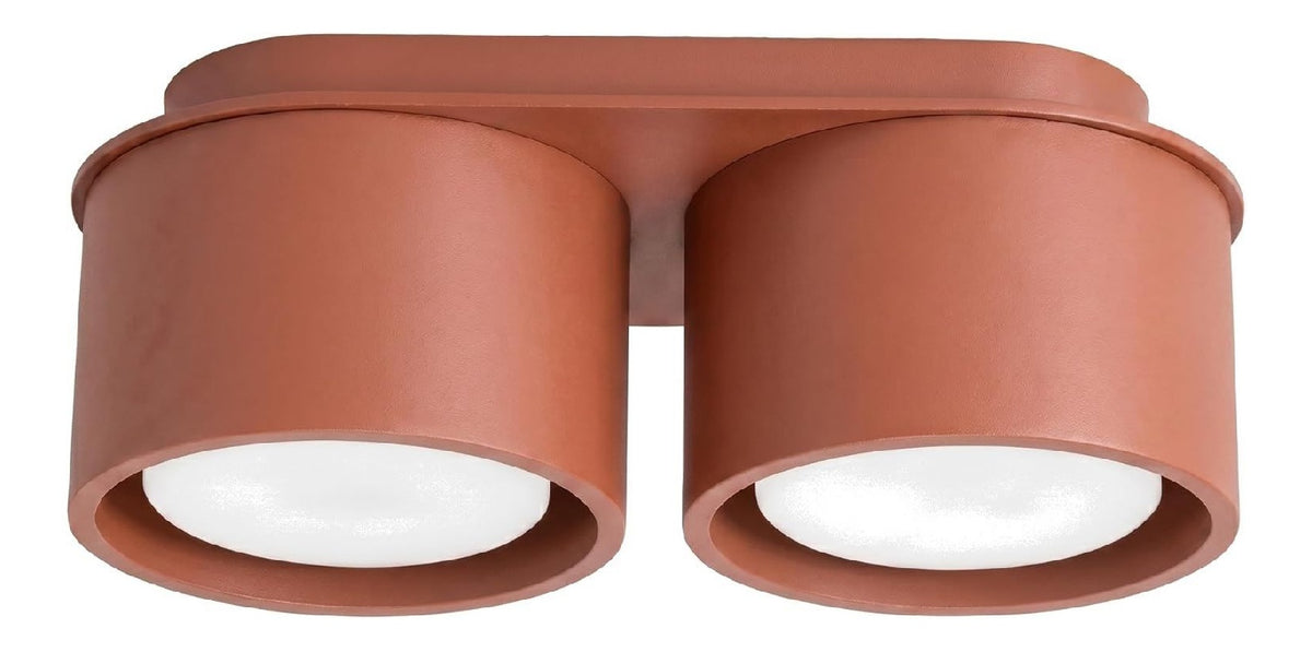 Luminaire Vert et Rouge a silhouette graphique de type plafonnier 10 W IP20