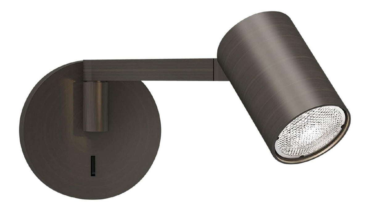 Spot de plafond Noir et Blanc aux lignes epurees avec eclairage confortable 6 W IP20 GU10