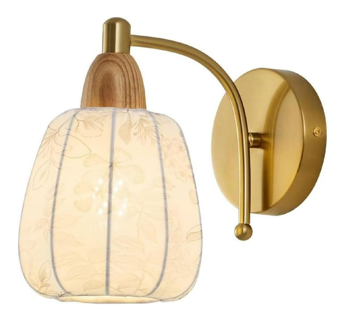Solution lumineuse Dore et Ambre au dessin sobre en format applique murale E27