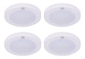 Luminaire Blanc et Rouge a silhouette graphique de type luminaire 5 W 5000 K