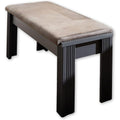 Chaises avec repose-genoux sur roulettes reglable noir variante 1884