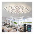 Lustre Blanc et Ambre au style moderne avec conception fonctionnelle B1-2391