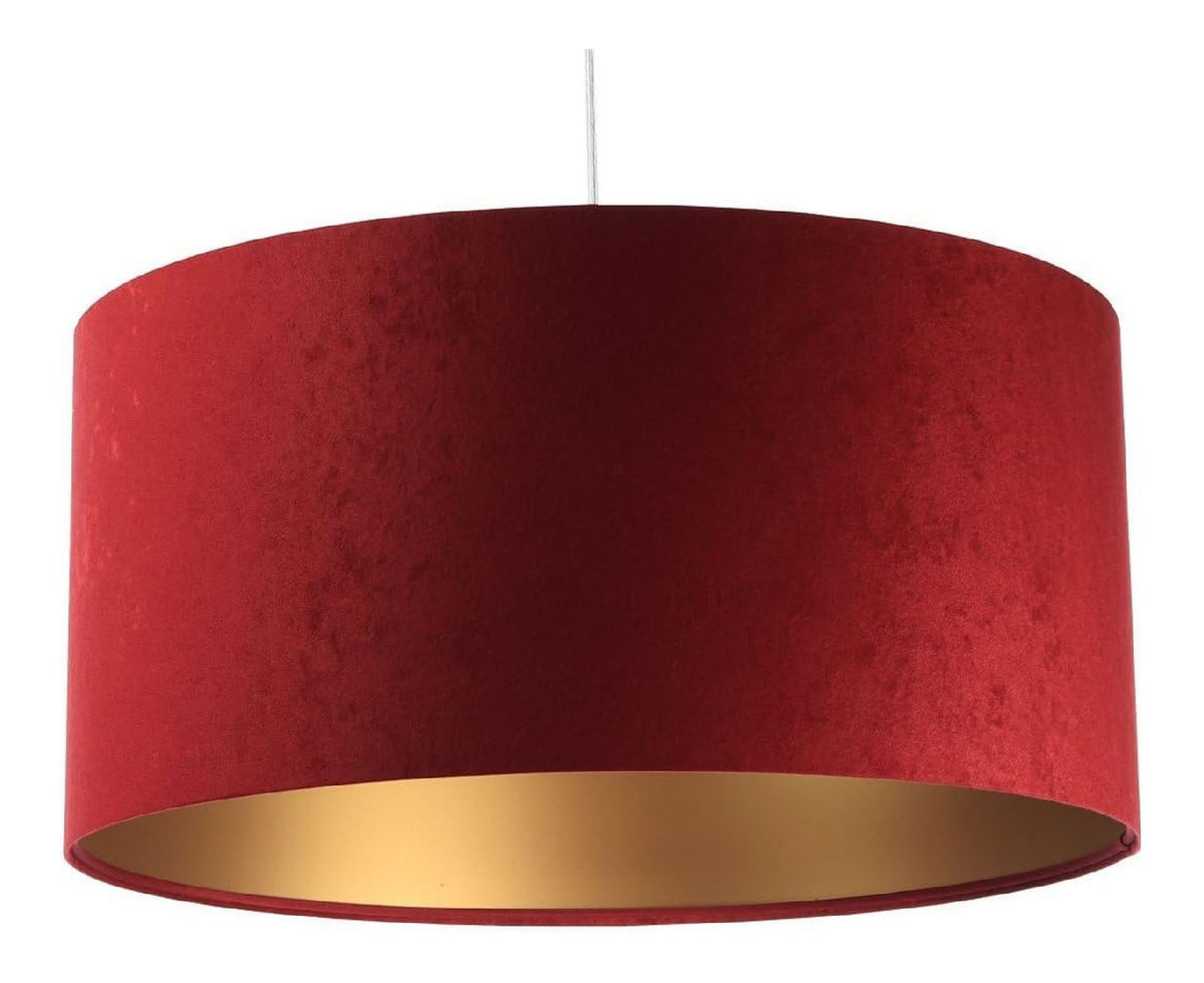 Solution lumineuse Dore et Rouge au dessin sobre en format suspension 60 W IP20