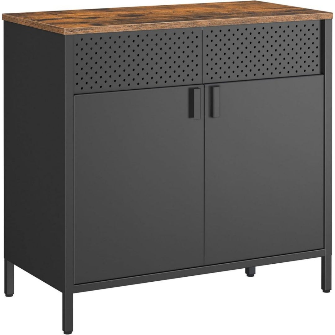 Armoires vitrees de presentation reglable finition bois blanc
