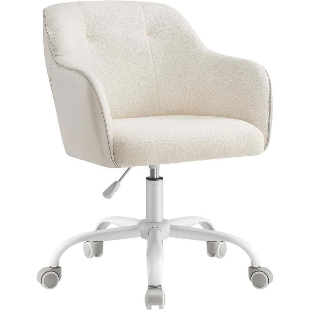 Rangements sur pied avec tiroirs reglable blanc