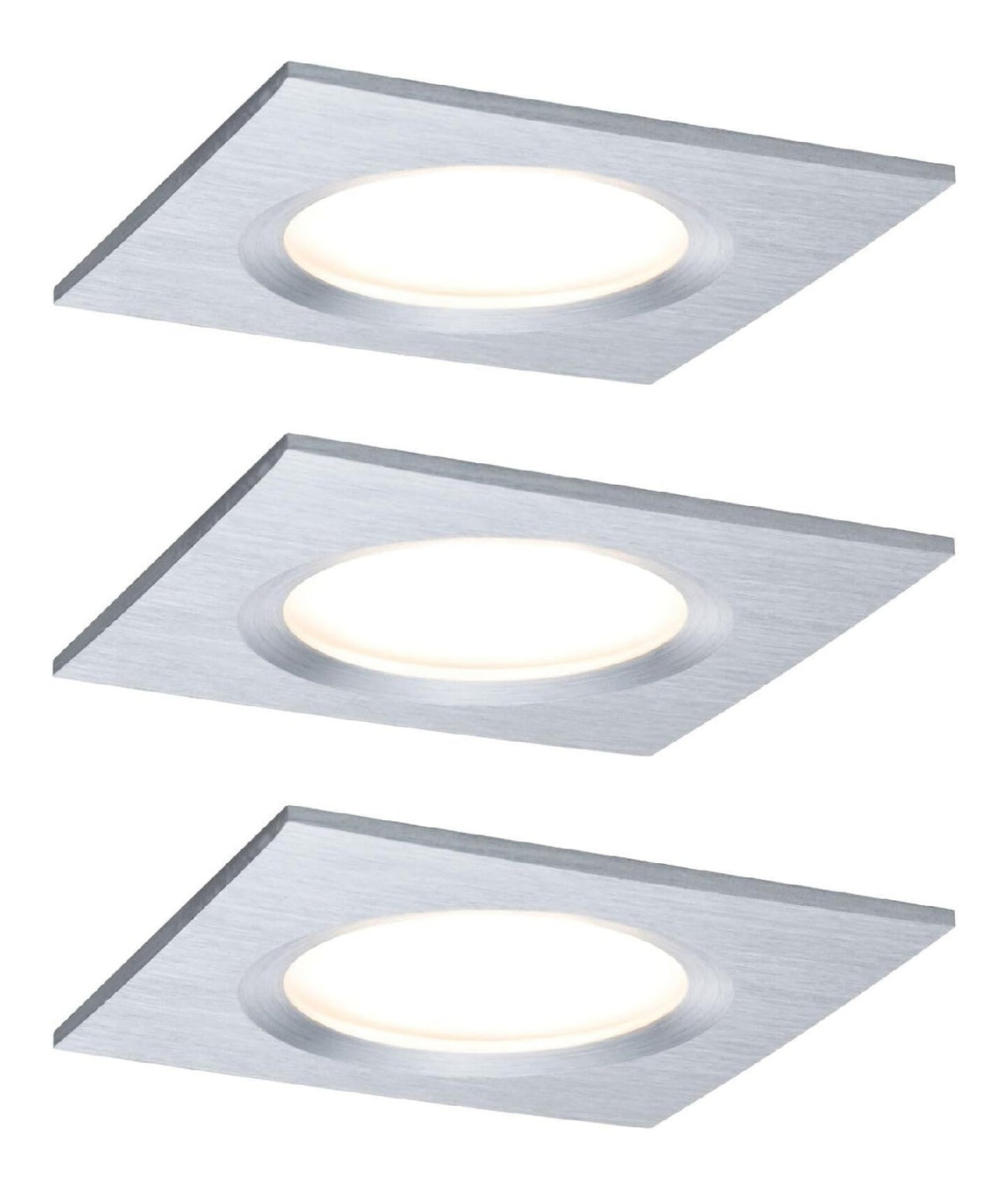 Solution lumineuse Blanc et Rouge au dessin sobre en format spot de plafond 8W 2700K