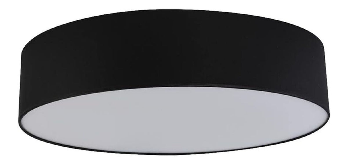 Plafonnier Noir au style moderne avec conception fonctionnelle 60 W E27