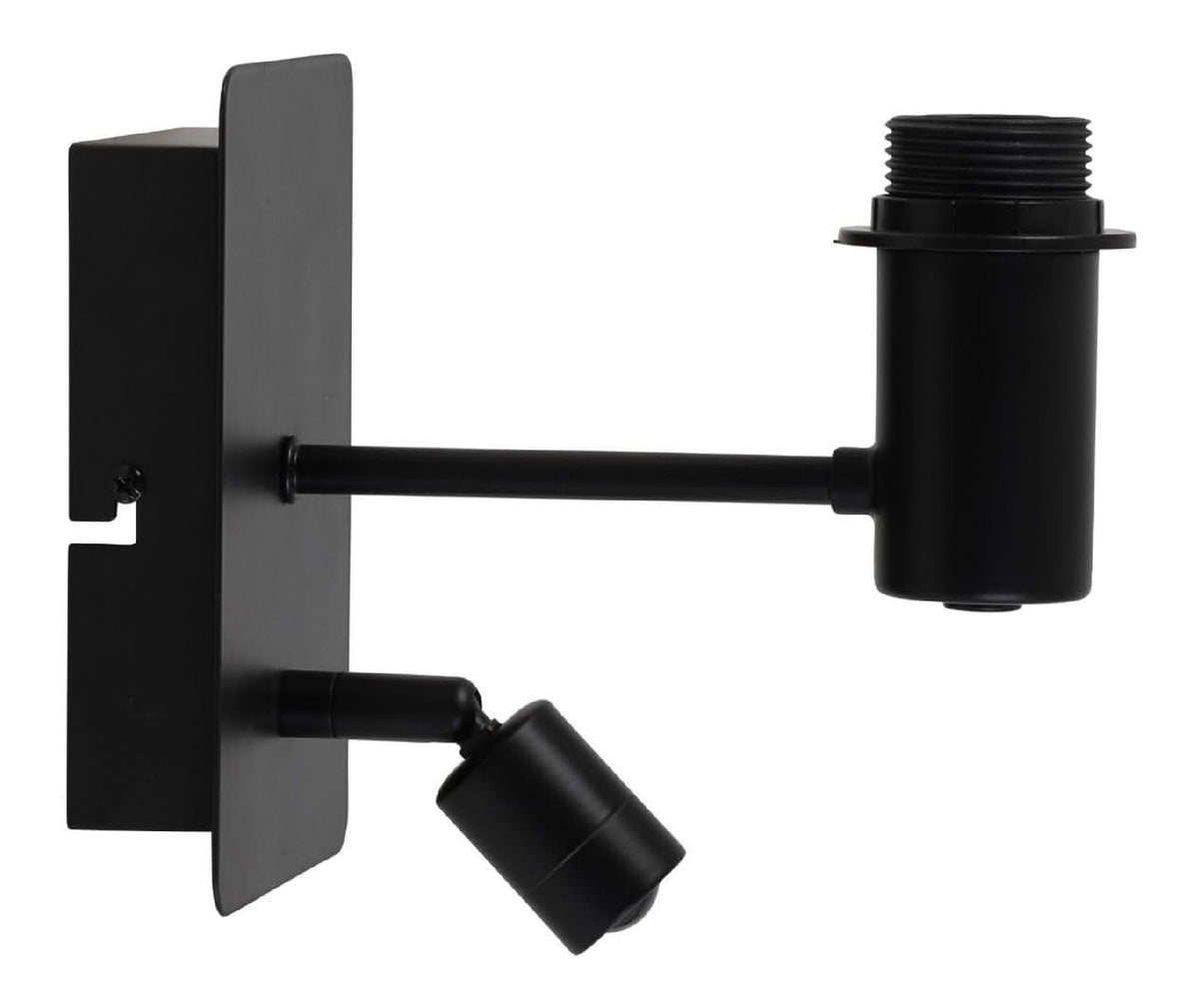 Applique murale decoratif Noir avec diffusion lumineuse harmonieuse 40 W E27