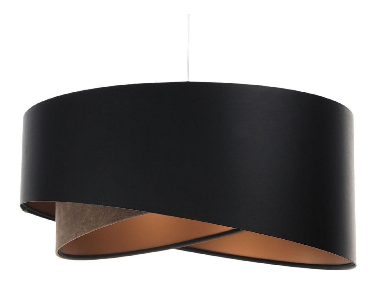 Suspension Noir et Marron au style moderne avec conception fonctionnelle 60 W IP20