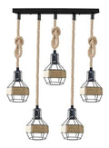 Suspension Rose aux lignes epurees avec eclairage confortable 60 W E27