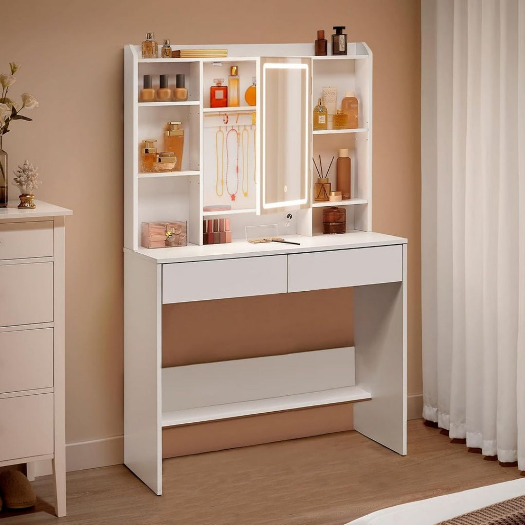 Rangements suspendus finition bois blanc variante 1422