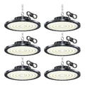Luminaire Vert et Rouge a silhouette graphique de type plafonnier 100W IP65 6500K