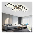 Solution lumineuse Noir et Blanc au dessin sobre en format plafonnier 65W 3000K