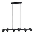 Suspension decoratif Noir et Rouge avec diffusion lumineuse harmonieuse 25 W E14