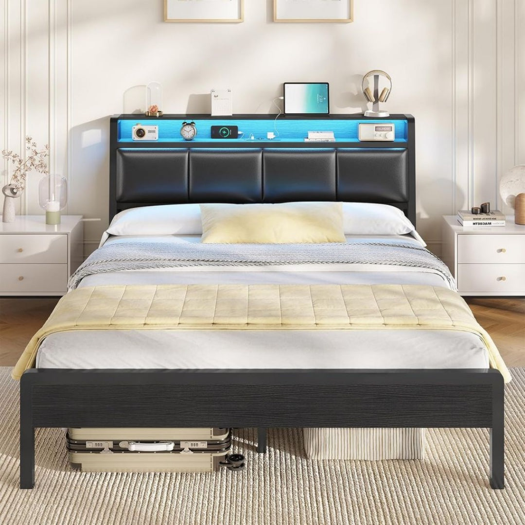 Buffets hauts avec tiroirs reglable noir