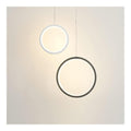 Suspension Blanc et Ambre a presence elegante et lumiere agreable 16W 3000K