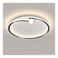 Solution lumineuse Noir et Blanc au dessin sobre en format plafonnier HX-3648