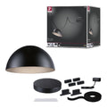 Rail de spots Noir au style moderne avec conception fonctionnelle 12W