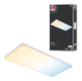 Plafonnier Blanc a presence elegante et lumiere agreable 2700 K