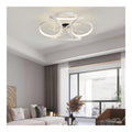 Lustre Noir et Blanc a presence elegante et lumiere agreable 3000K 8Q-1319