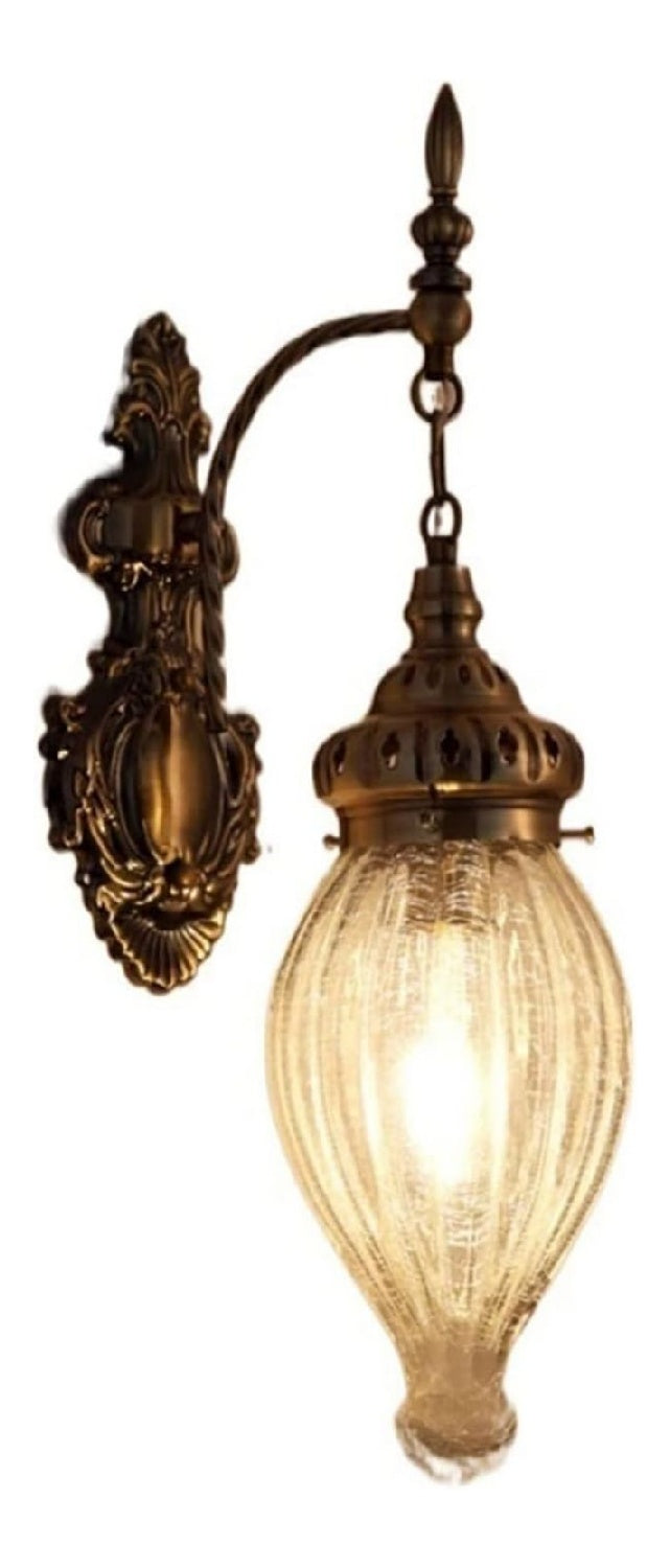 Applique murale decoratif Ambre avec diffusion lumineuse harmonieuse E27 TV-6794