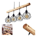 Solution lumineuse Noir et Ambre au dessin sobre en format suspension E27 D1-9556