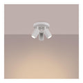 Spot de plafond Blanc et Rouge au style moderne avec conception fonctionnelle 10 W IP20 3000K