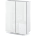 Miroirs cosmetiques a poser reglable rouge