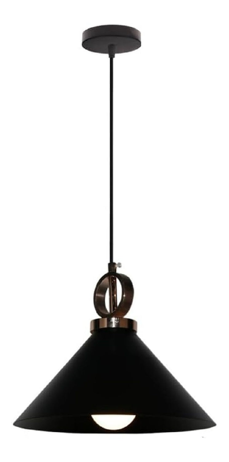 Lustre Noir et Ambre au style moderne avec conception fonctionnelle 60 W 3C-9438
