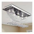 Plafonnier Blanc et Argente a presence elegante et lumiere agreable 40 W