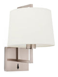 Eclairage Ambre et Beige contemporain en version applique murale