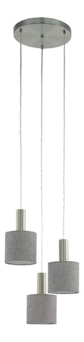 Suspension decoratif Noir avec diffusion lumineuse harmonieuse 60 W