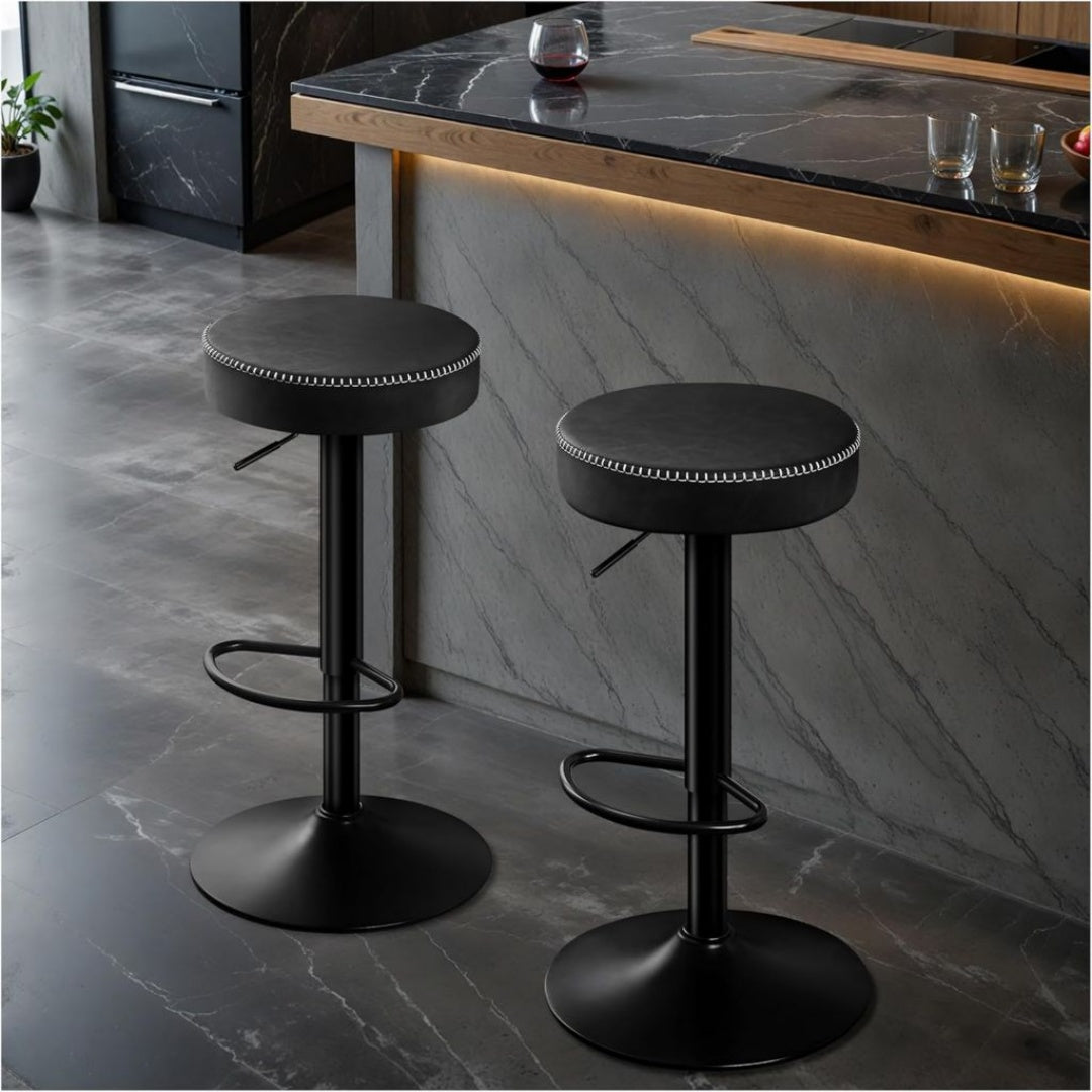 Tables finition bois structure metal blanc