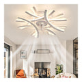 Lustre decoratif Blanc et Ambre avec diffusion lumineuse harmonieuse 8M-1706