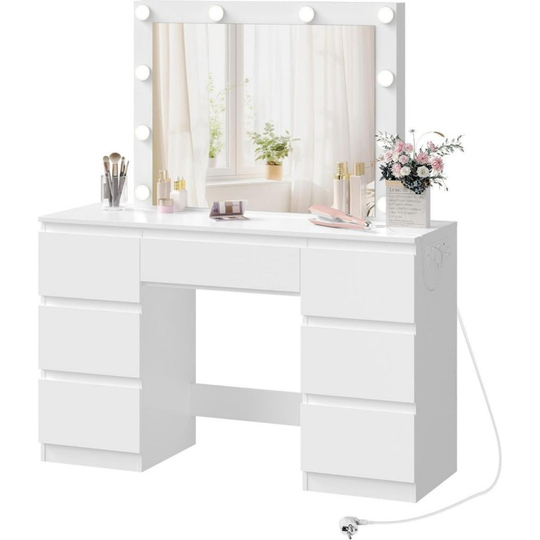 Rangements colonnes reglable finition bois blanc