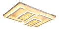 Suspension Blanc et Ambre a presence elegante et lumiere agreable 110 W 3000 K