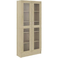 Rangements sur pied reglable finition bois blanc