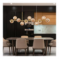 Solution lumineuse Noir et Dore au dessin sobre en format suspension E27 RK-6579