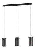 Suspension decoratif Noir et Blanc avec diffusion lumineuse harmonieuse E27 BH-5305