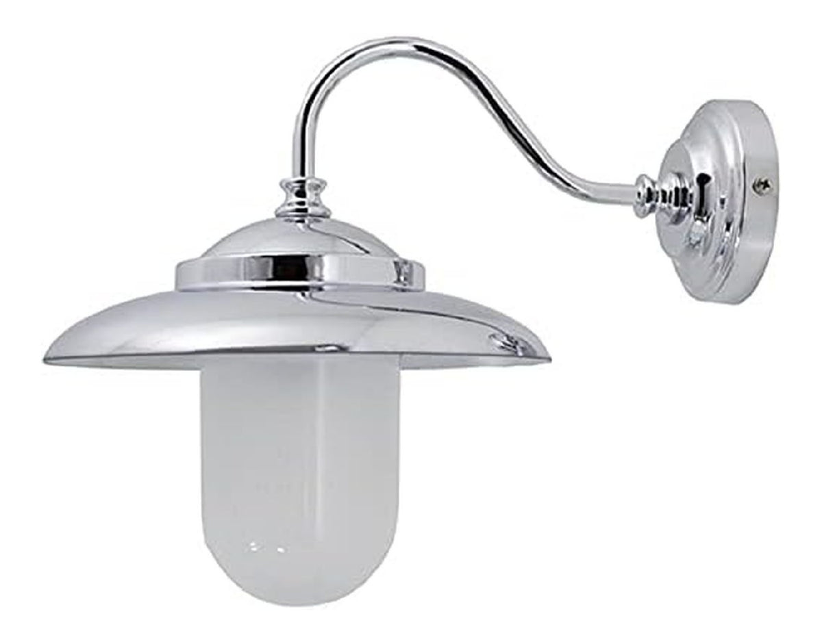 Solution lumineuse Rouge au dessin sobre en format applique murale 60 W IP43 E27