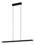 Luminaire Noir et Blanc a silhouette graphique de type suspension