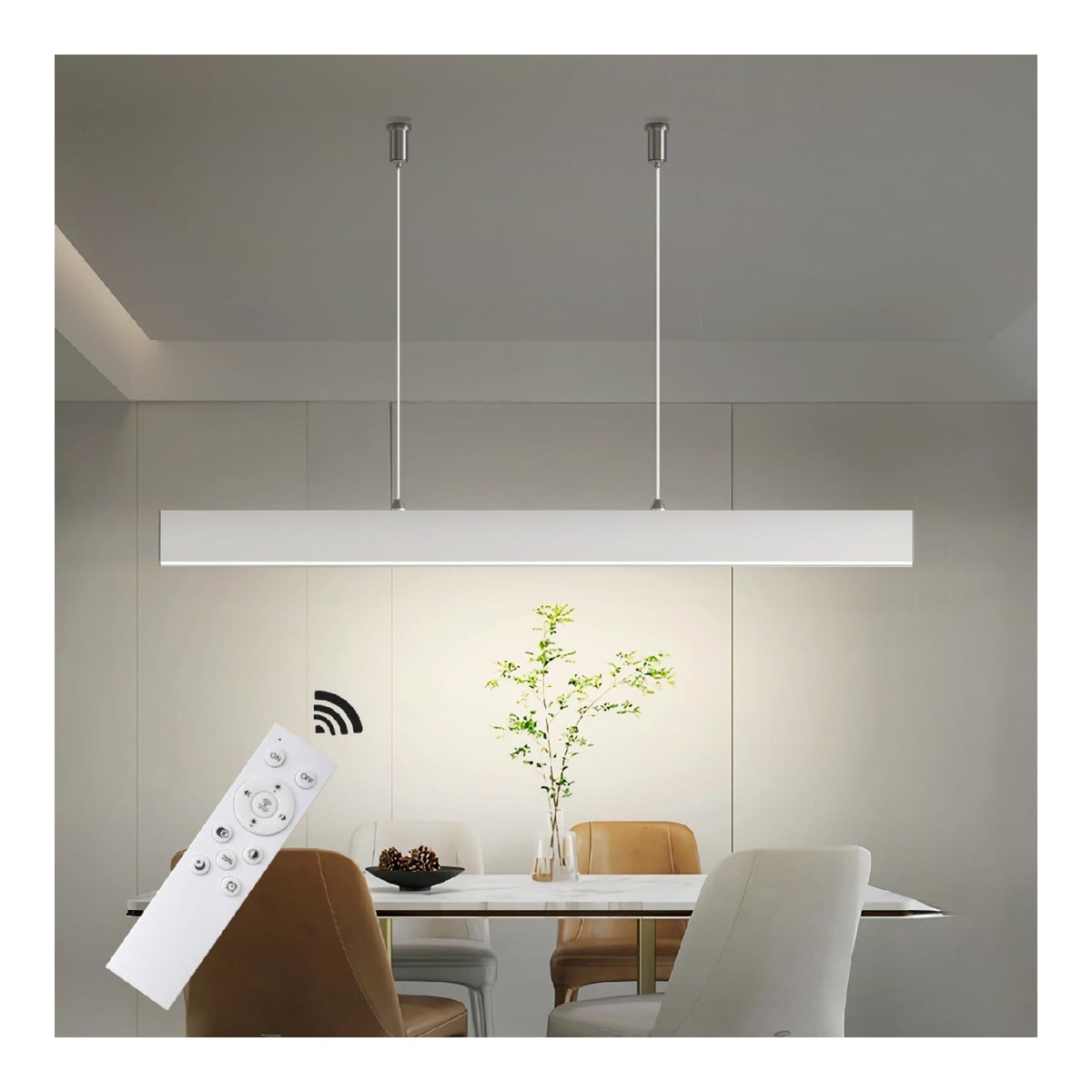 Eclairage Ambre et Rouge contemporain en version suspension 40W 3000K