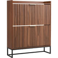 Rangements finition bois noir