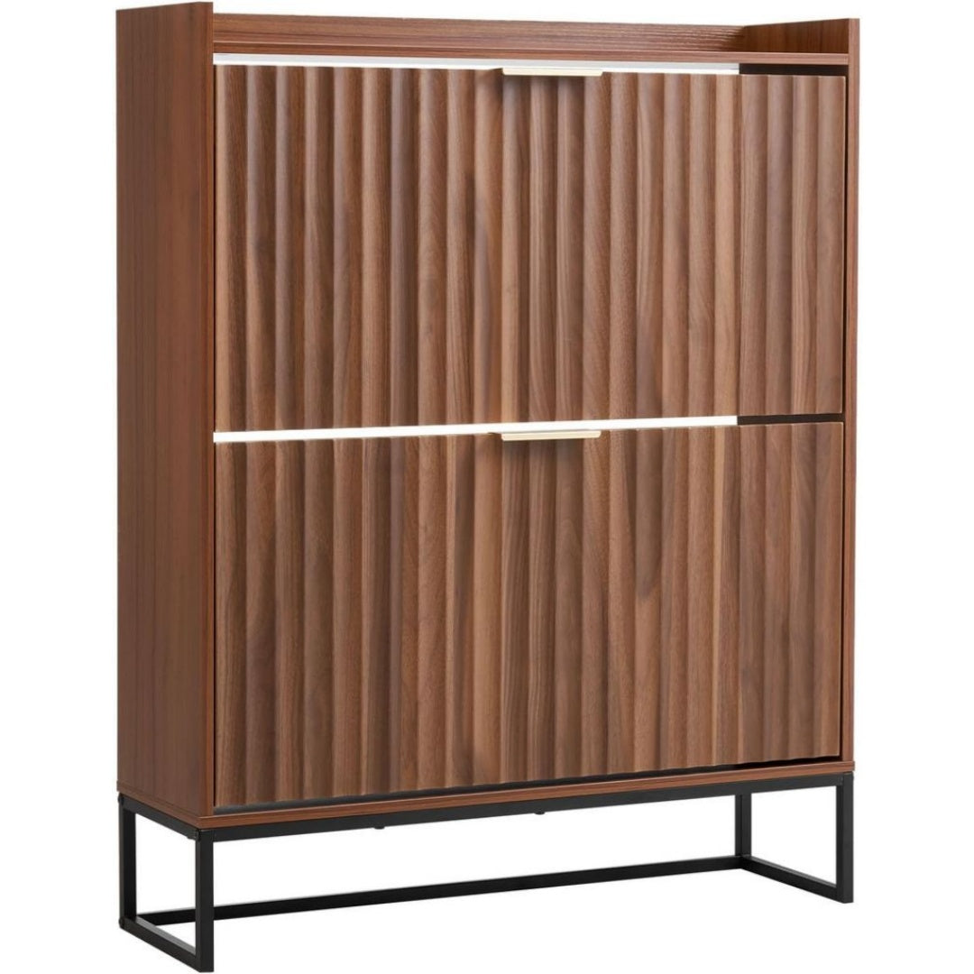 Rangements finition bois noir