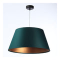 Suspension Bleu et Rouge aux lignes epurees avec eclairage confortable 60 W IP20