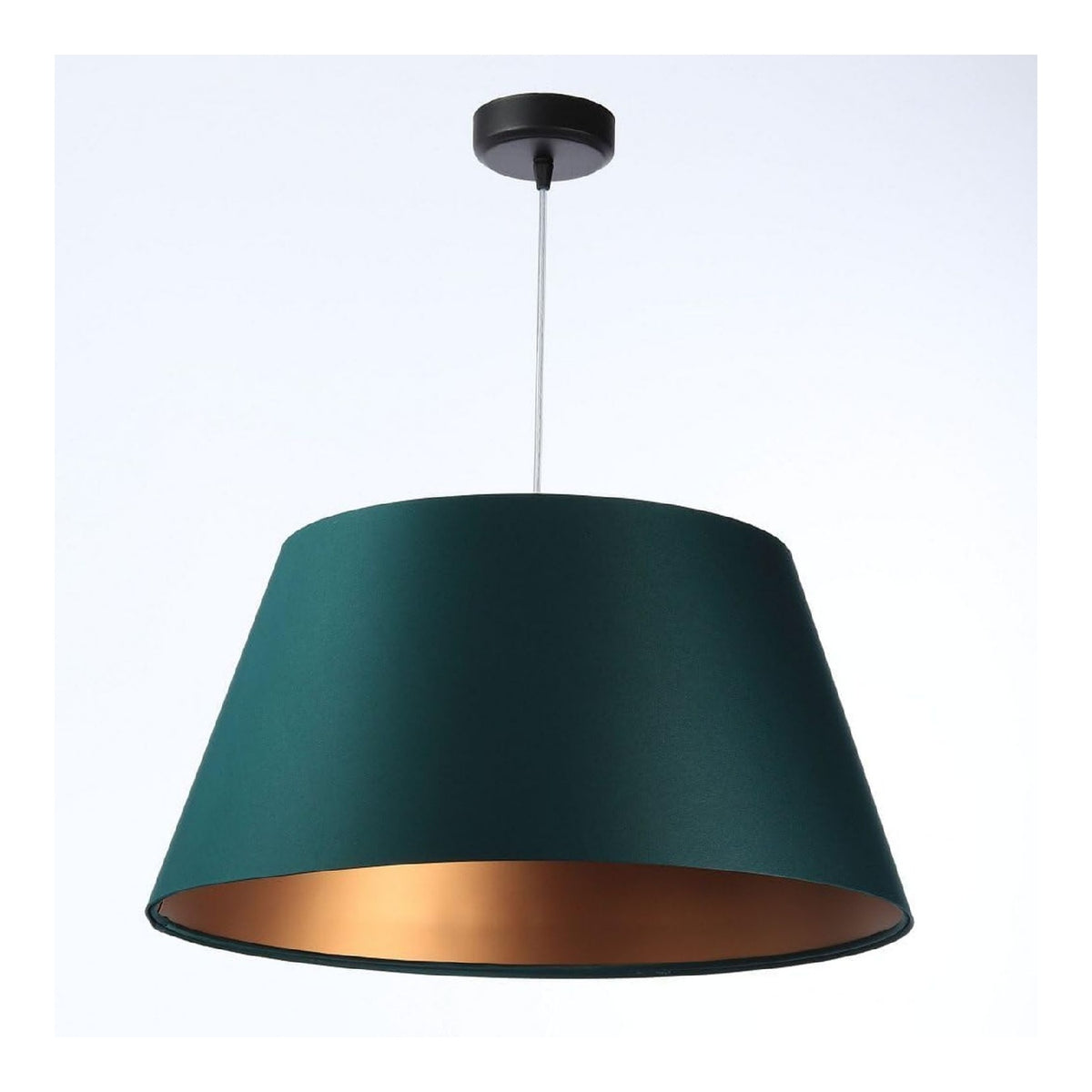 Suspension Bleu et Rouge aux lignes epurees avec eclairage confortable 60 W IP20